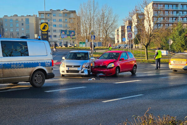 Wypadek Zielona Góra - kolizja Zielona Góra