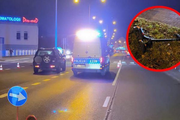 Wypadek Zielona Góra Łużycka - Potrącenie Zielona Góra