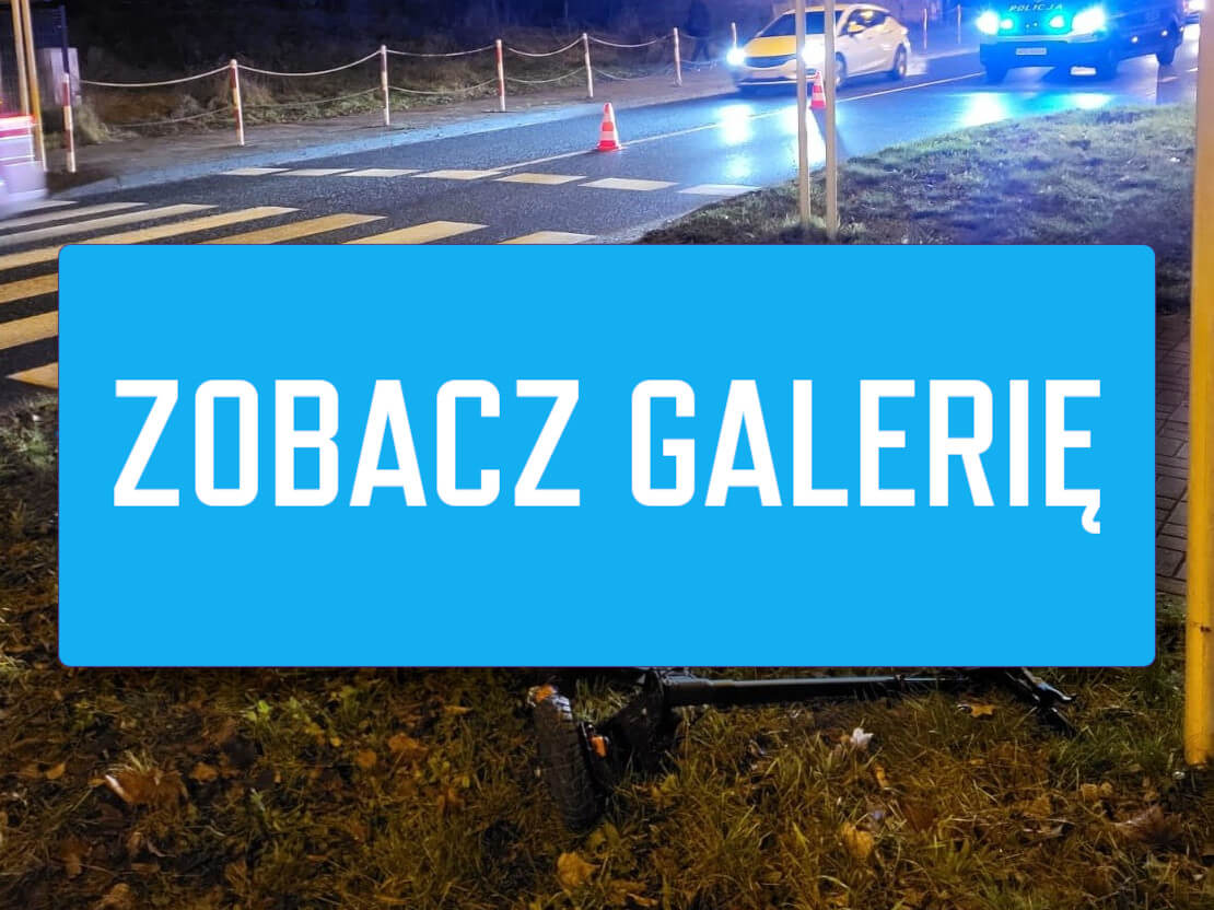 Wypadek Zielona Góra Łużycka - Potrącenie Zielona Góra