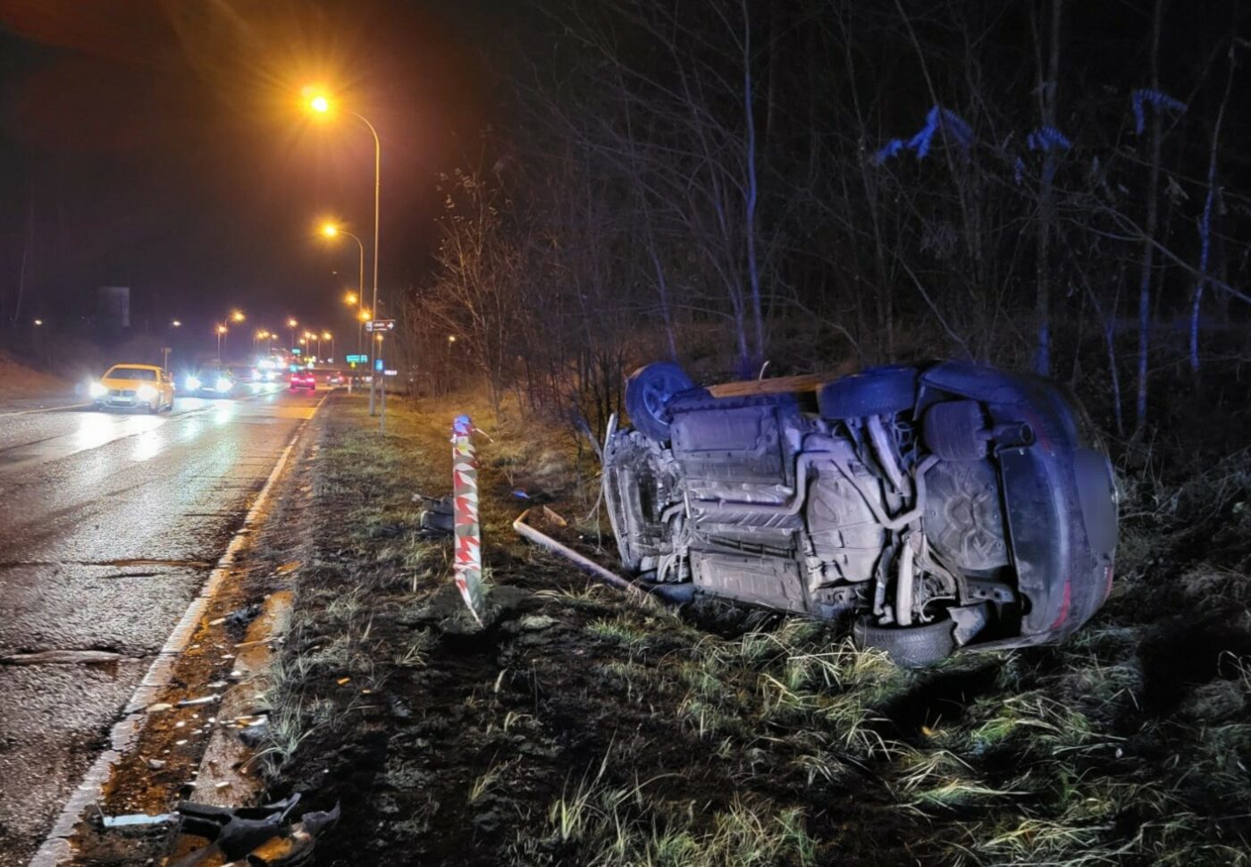 Wypadek Zielona Góra - Obwodnica Zielonej Góry
