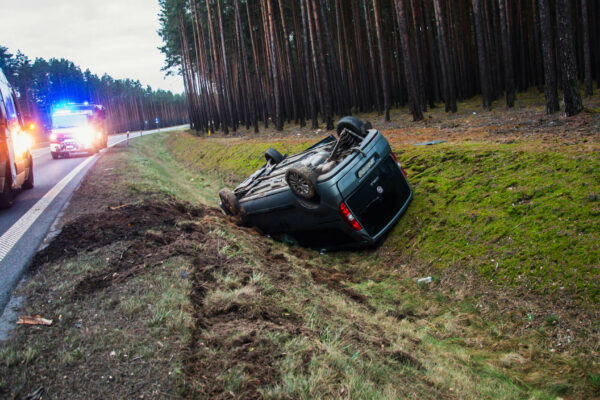 Wypadek Zielona Góra - Południowa Obwodnica Zielonej Góry
