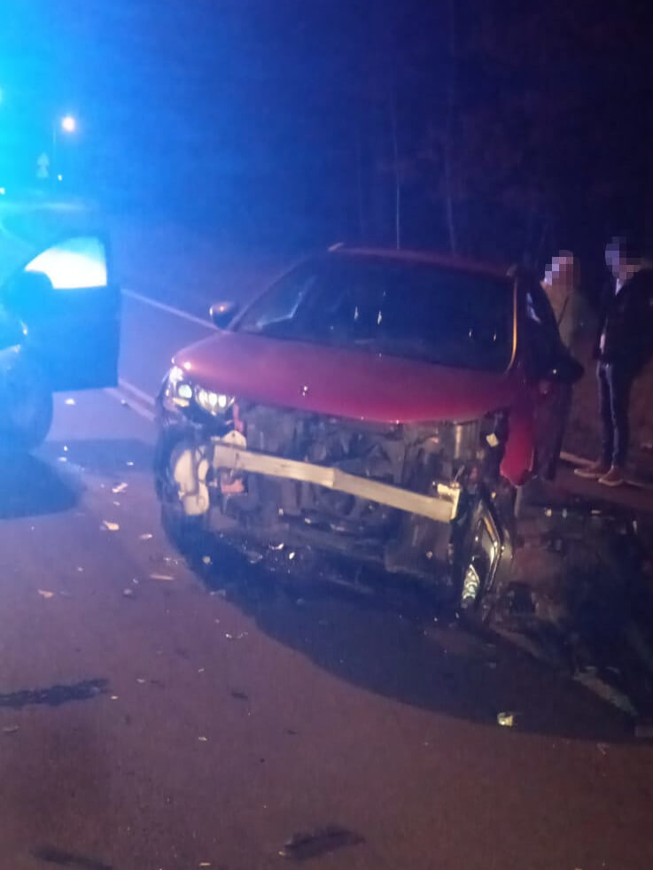 WypadekZielonaGoraPileckiego15.12.25_2 Wypadek Zielona Góra Pileckiego