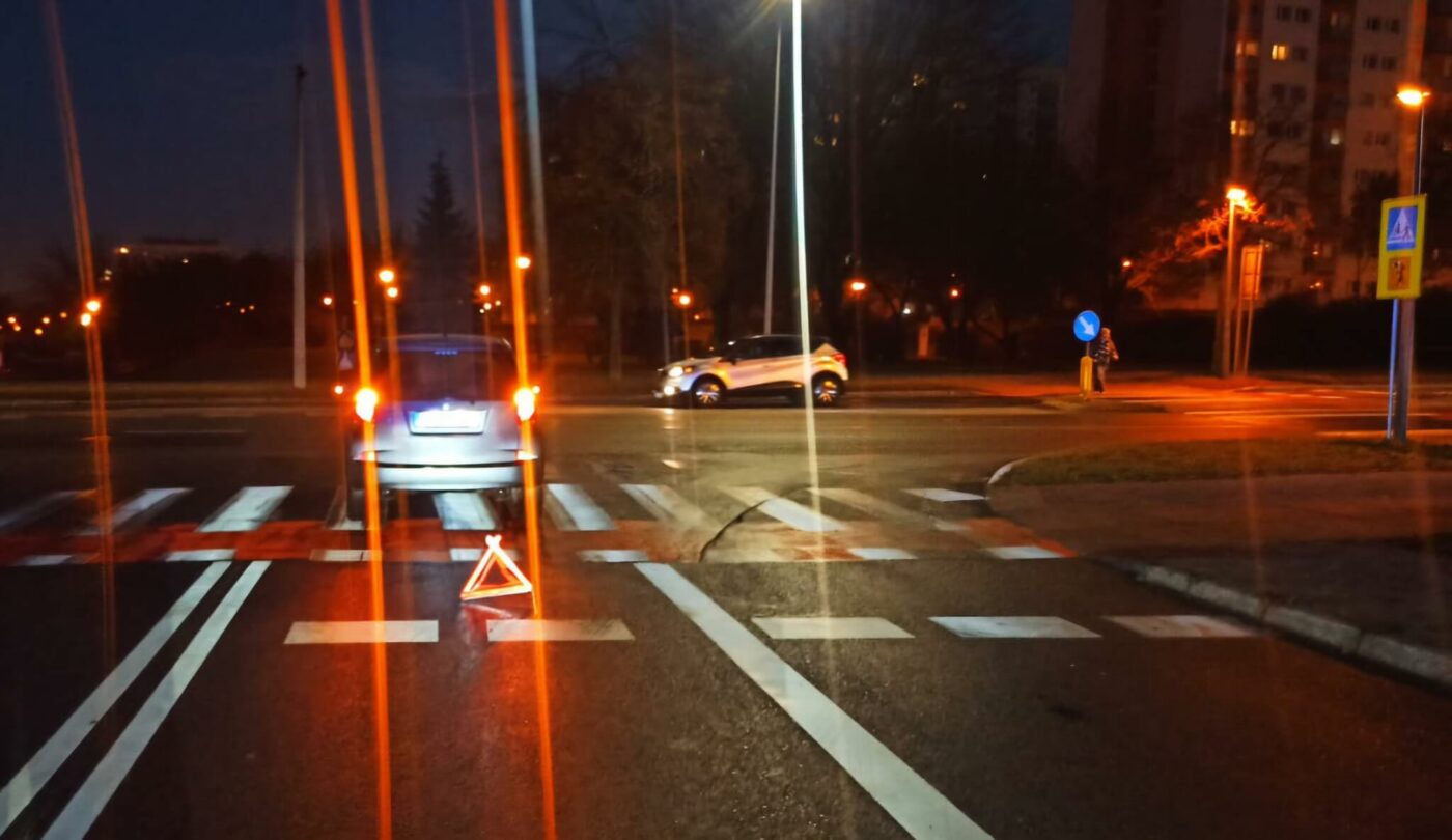 Potrącenie Zielona Góra - Wypadek Zielona Góra. hulajnoga elektryczna