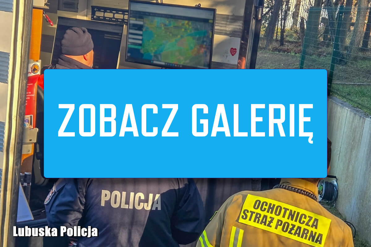 Zaginął Gabriel Nowak. Mija kolejna dobra poszukiwań. W akcji policyjny śmigłowiec Zaginął Gabriel Nowak - Zaginięcie Lubsko