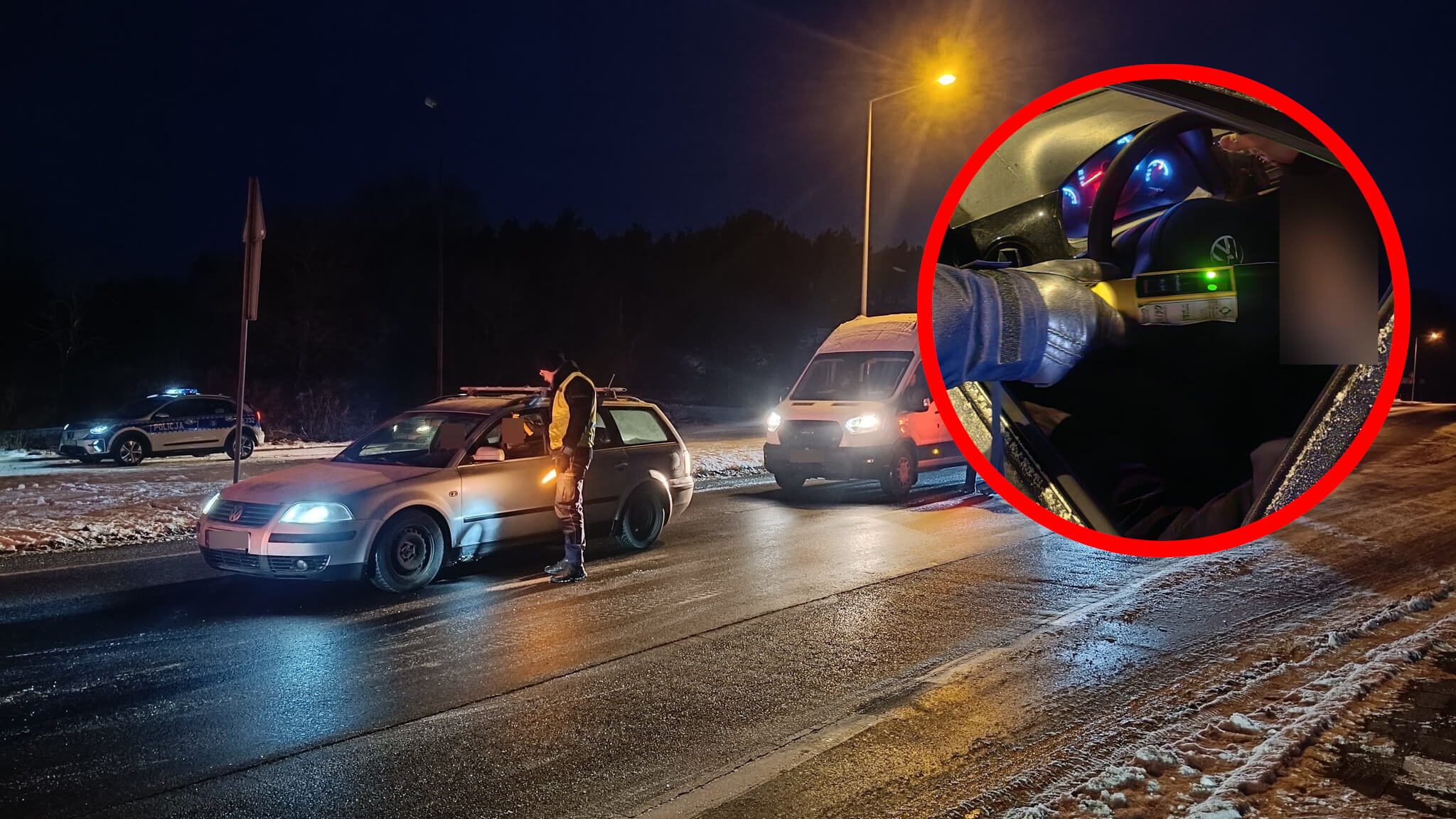 Akcja policji Zielona Góra - Trzeźwy kierowca Zielona Góra