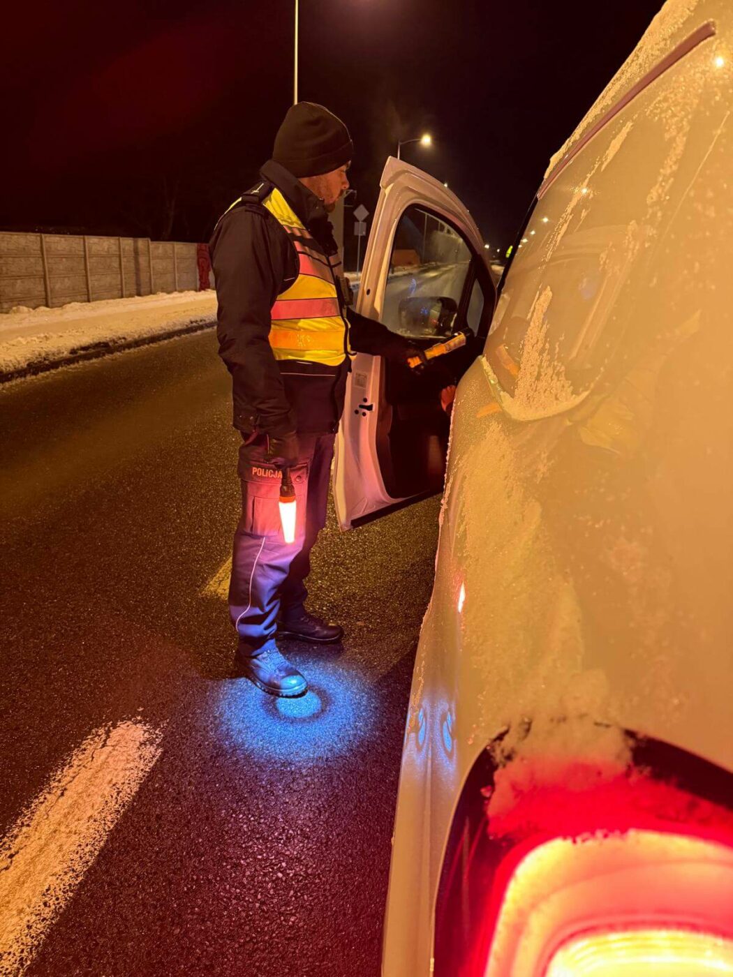 Akcja policji Zielona G&oacute;ra - Trzeźwy kierowca Zielona G&oacute;ra