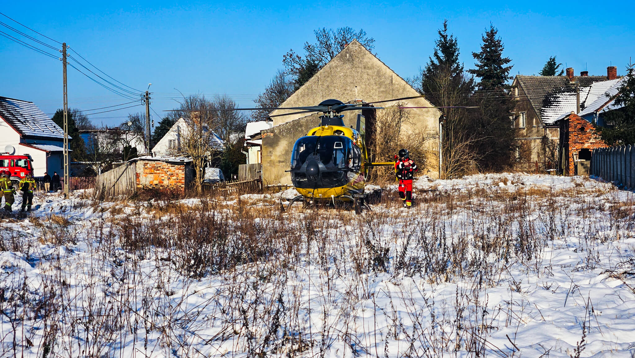 Akcja służb koło Zielonej Góry - Koźla LPR Zielona Góra
