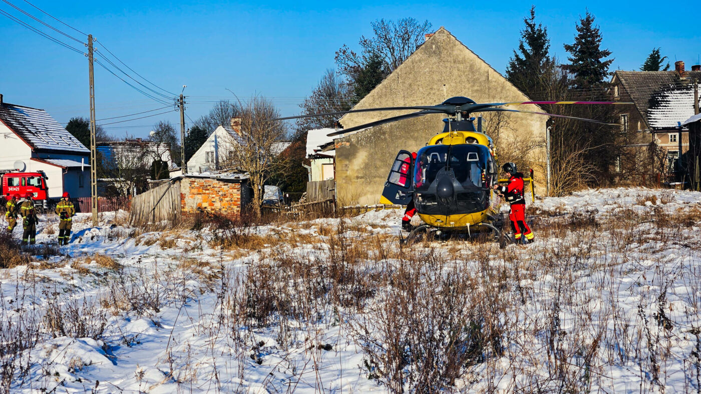 Akcja służb koło Zielonej G&oacute;ry - Koźla LPR Zielona G&oacute;ra