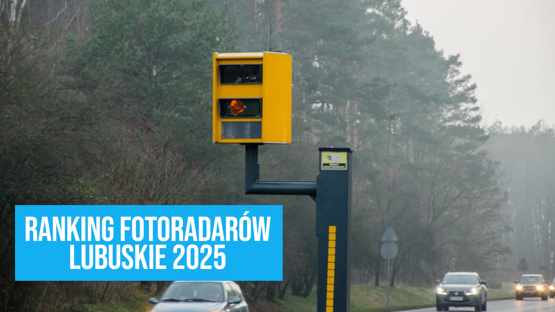 fotoradary Lubuskie - odcinkowy pomiar prędkości system CANARD
