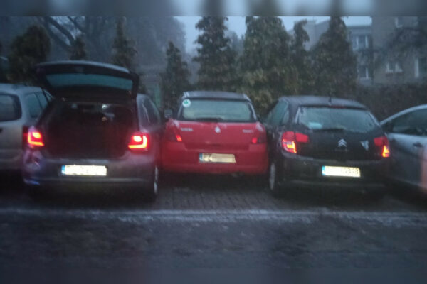 fatalne warunki na drogach Zielona Góra - opady marznące Lubuskie