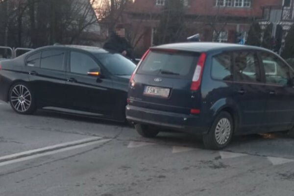 Kolizja Zielona Góra - Wypadek Zielona Góra Westerplatte