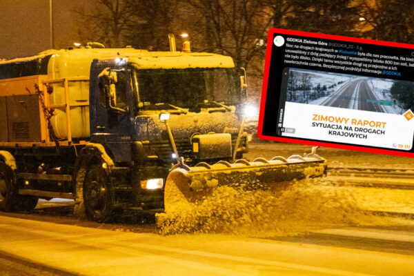 drogi krajowe Lubuskie - GDDKiA Zielona Góra odśnieżanie dróg