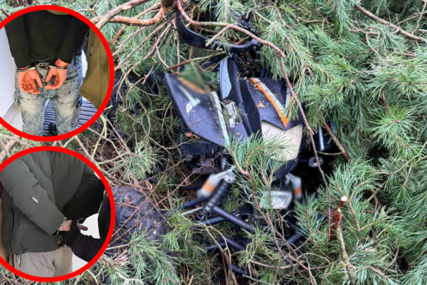 napad na właściciela quada Krosno Odrzańskie - pościg policyjny