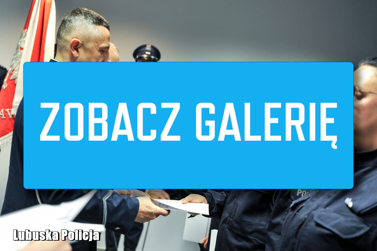 nowi policjanci Lubuskie - ślubowanie policjantów