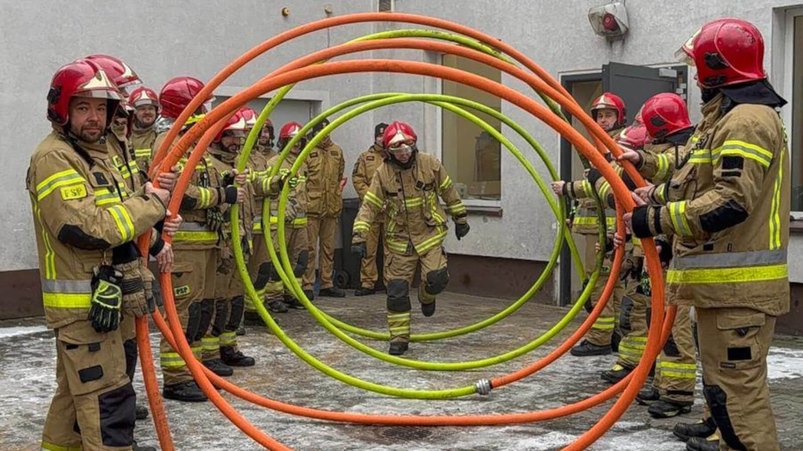 ostatnia służba strażaka - straż pożarna Sulechów Robert Skiruk