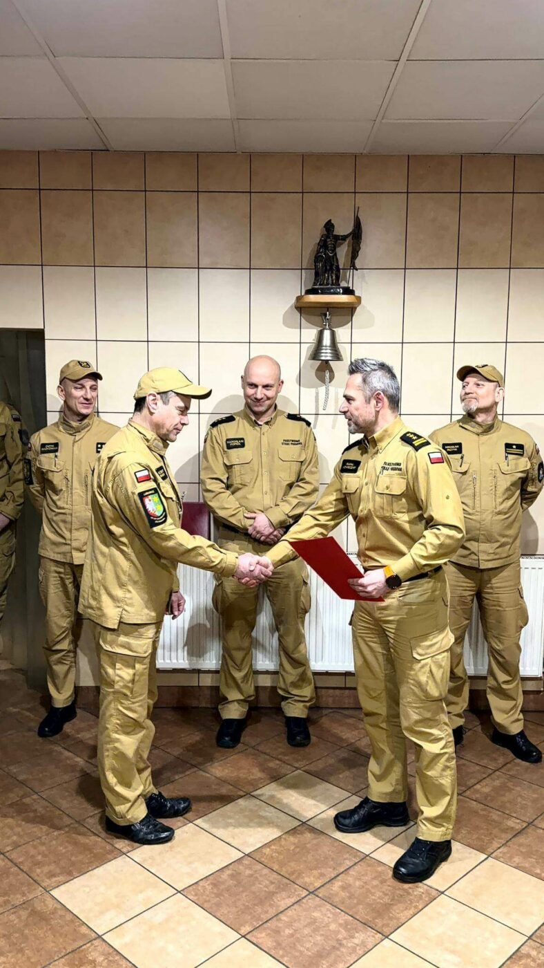 ostatnia służba strażaka - straż pożarna Sulech&oacute;w Robert Skiruk