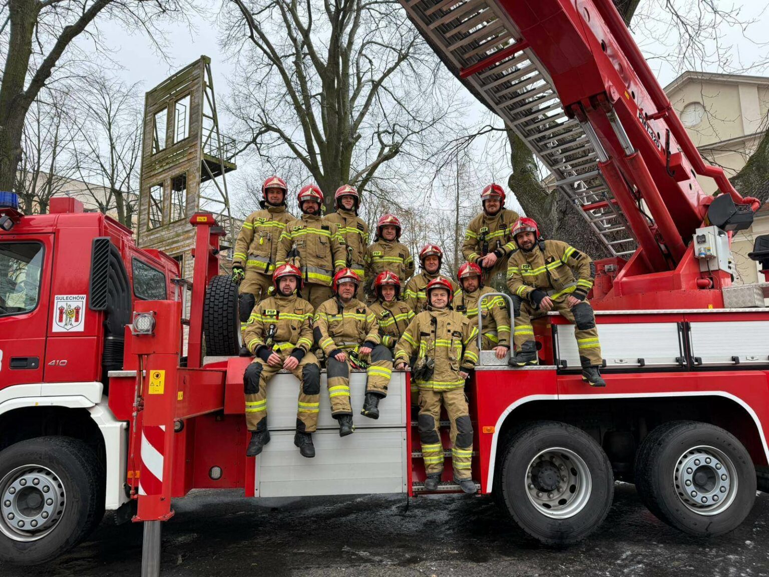 ostatnia służba strażaka - straż pożarna Sulech&oacute;w Robert Skiruk