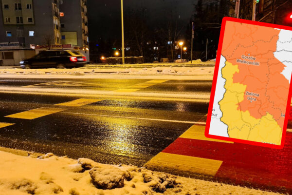 Ostrzeżenia IMGW Lubuskie - gołoledź Lubuskie