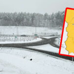 Ostrzeżenia IMGW Lubuskie - opady śniegu Lubuskie