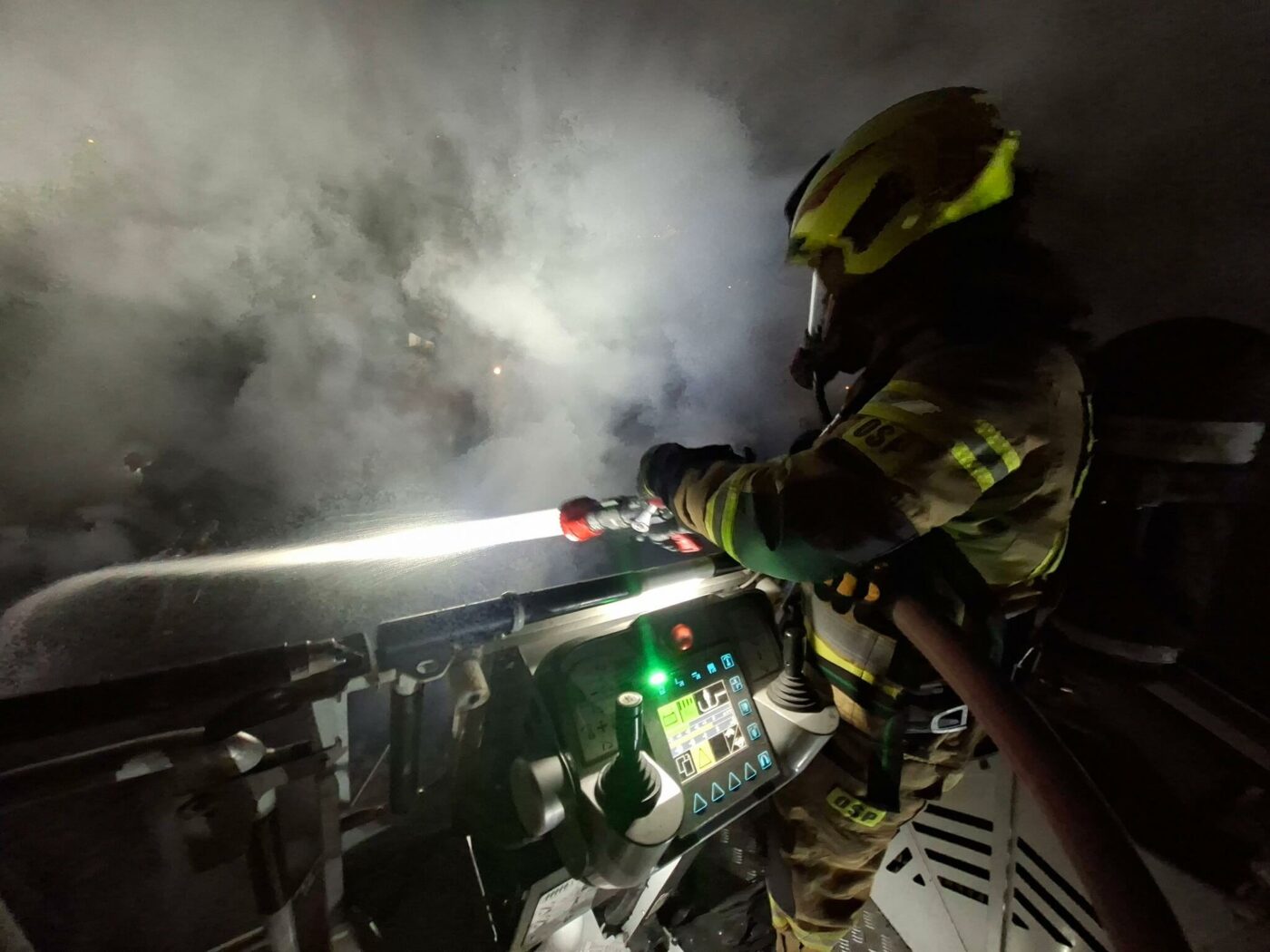 pożar Gorz&oacute;w Wielkopolski - pożar kamienicy Gorz&oacute;w Fabryczna