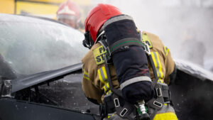 Pożar na S3 - Pożar Nowa Sól. Sytuacja na S3