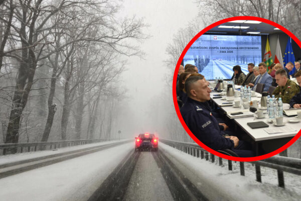 silne mrozy Lubuskie - sztab kryzysowy Lubuskie