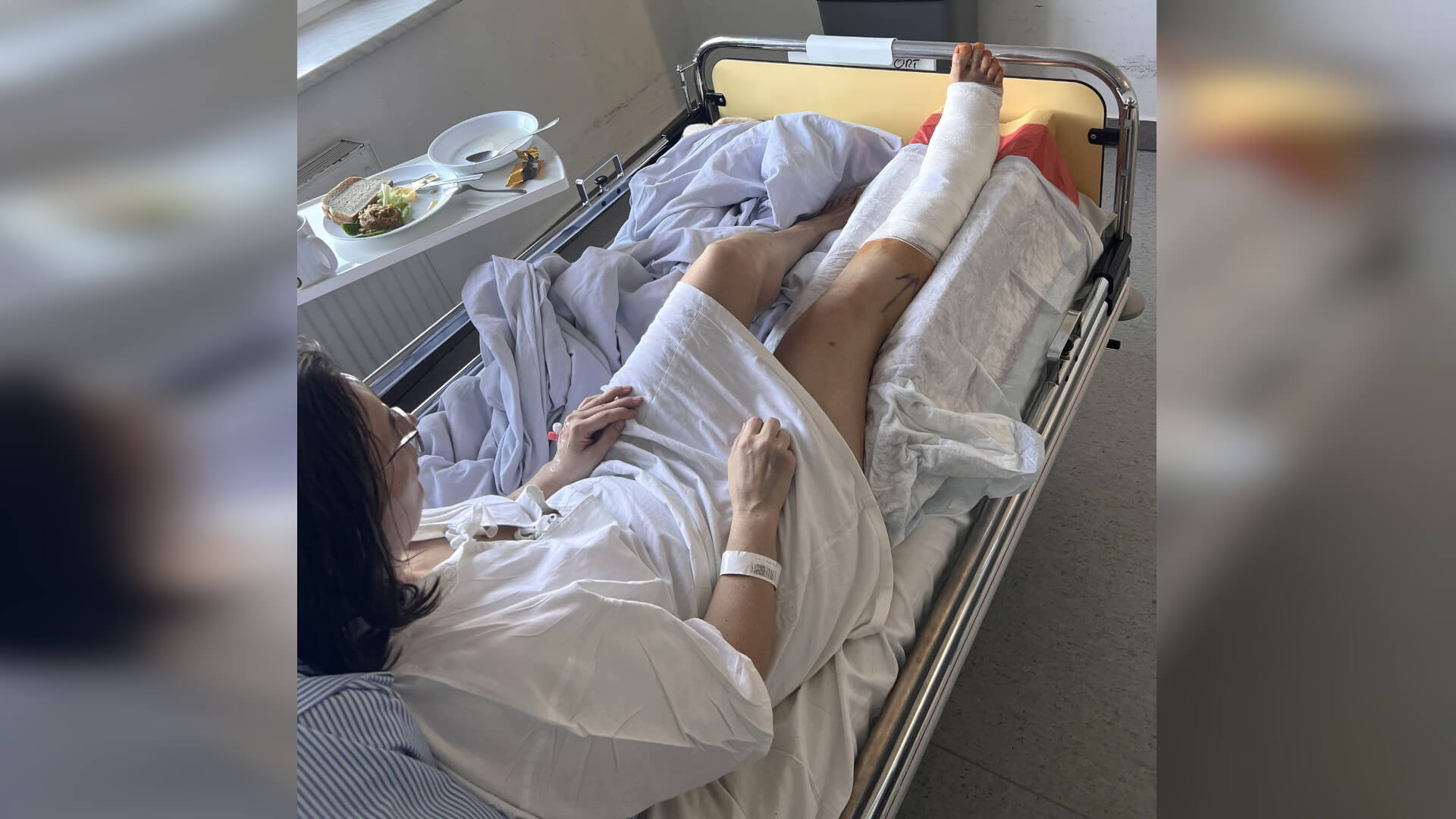 ślisko Zielona Góra - Szpital Zielona Góra upadki na lodzie