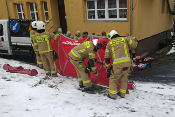 Tragiczny wypadek Gorzów - Potrącenie wypadek Santok