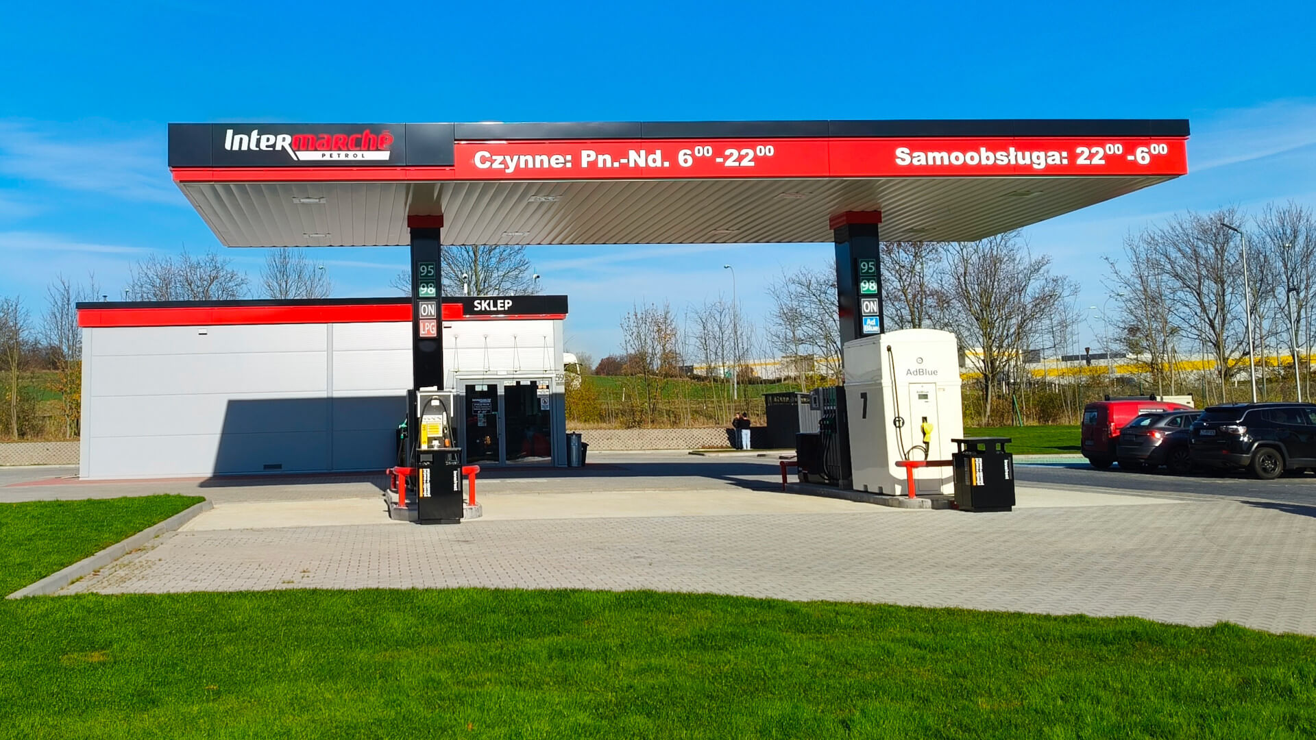 nowa stacja paliw Świebodzin Intermarche