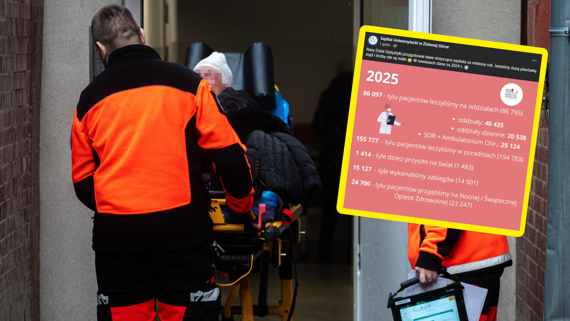 Szpital Uniwersytecki Zielona Góra - pacjenci szpitala