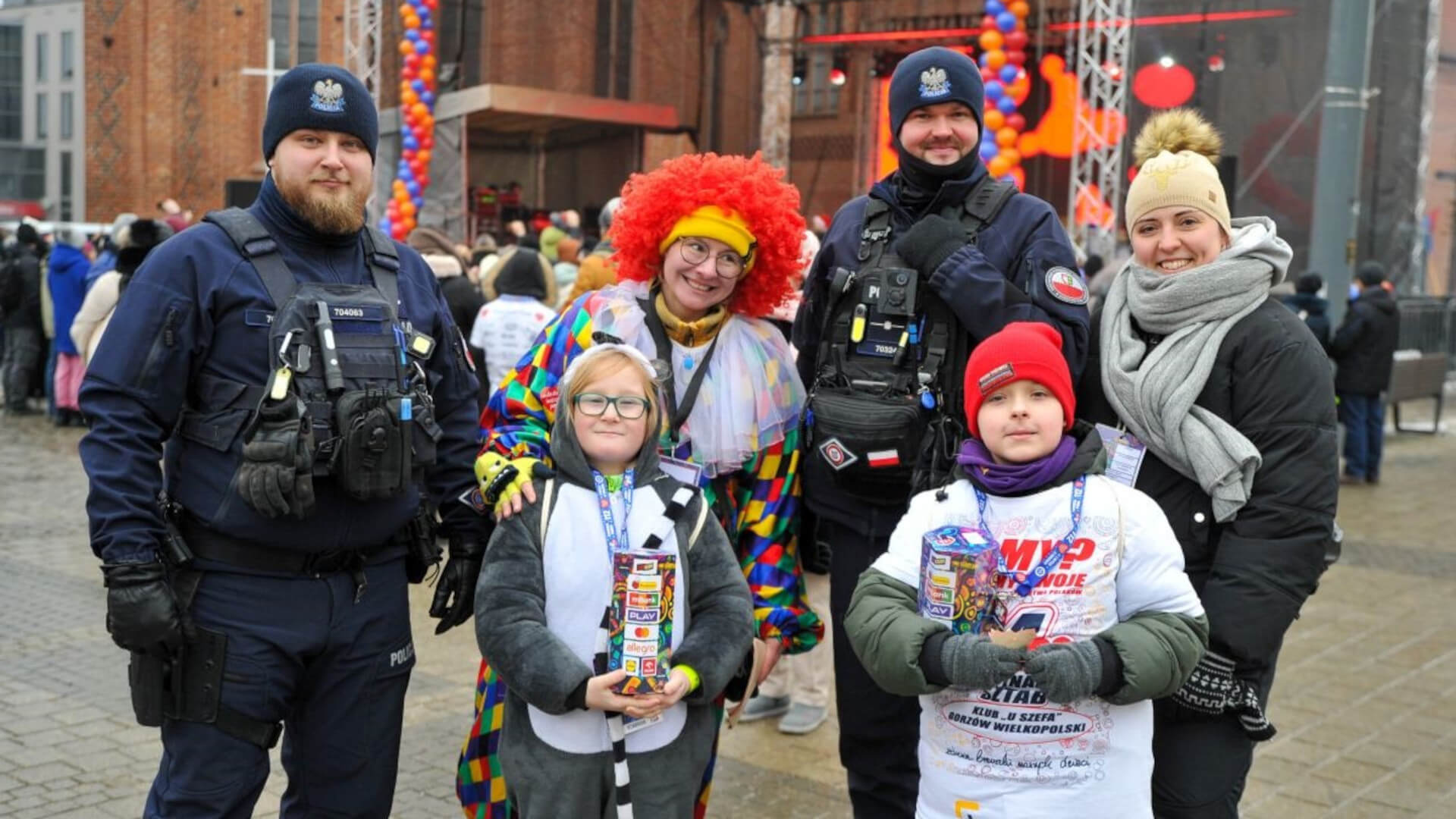 WOŚP Lubuskie policja - bezpieczeństwo wolontariuszy WOŚP