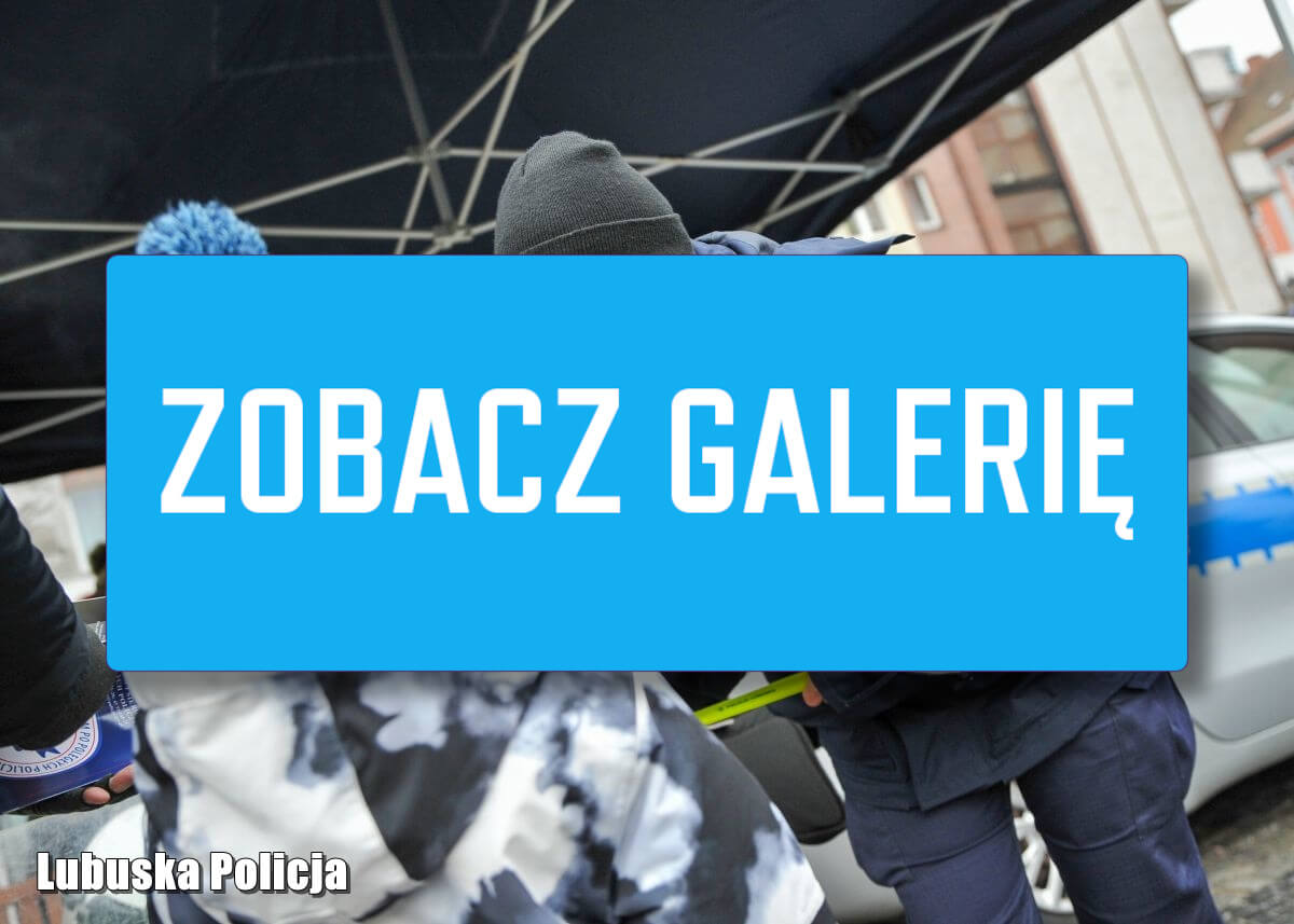 WOŚP Lubuskie policja - bezpieczeństwo wolontariuszy WOŚP