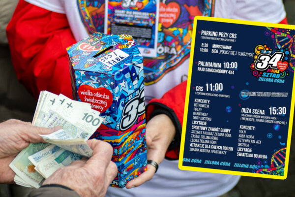 WOŚP Zielona Góra 2026 - program koncerty WOŚP Zielona Góra