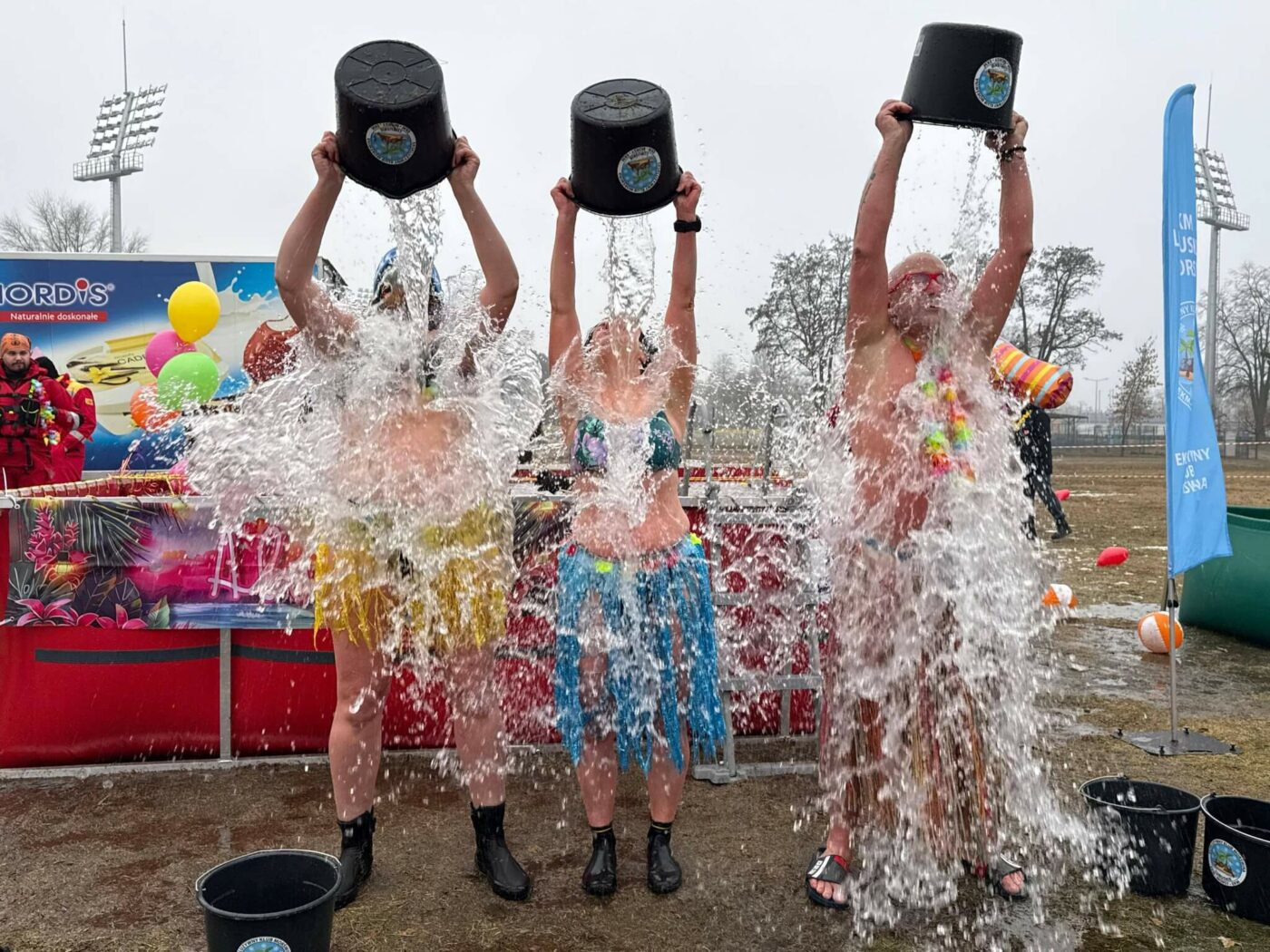 WOŚP Zielona G&oacute;ra - morsowanie CRS i bieg