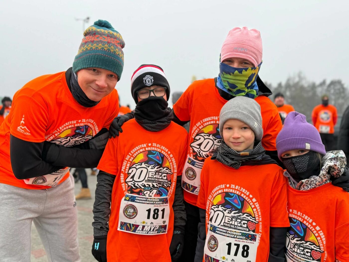 WOŚP Zielona G&oacute;ra - morsowanie CRS i bieg