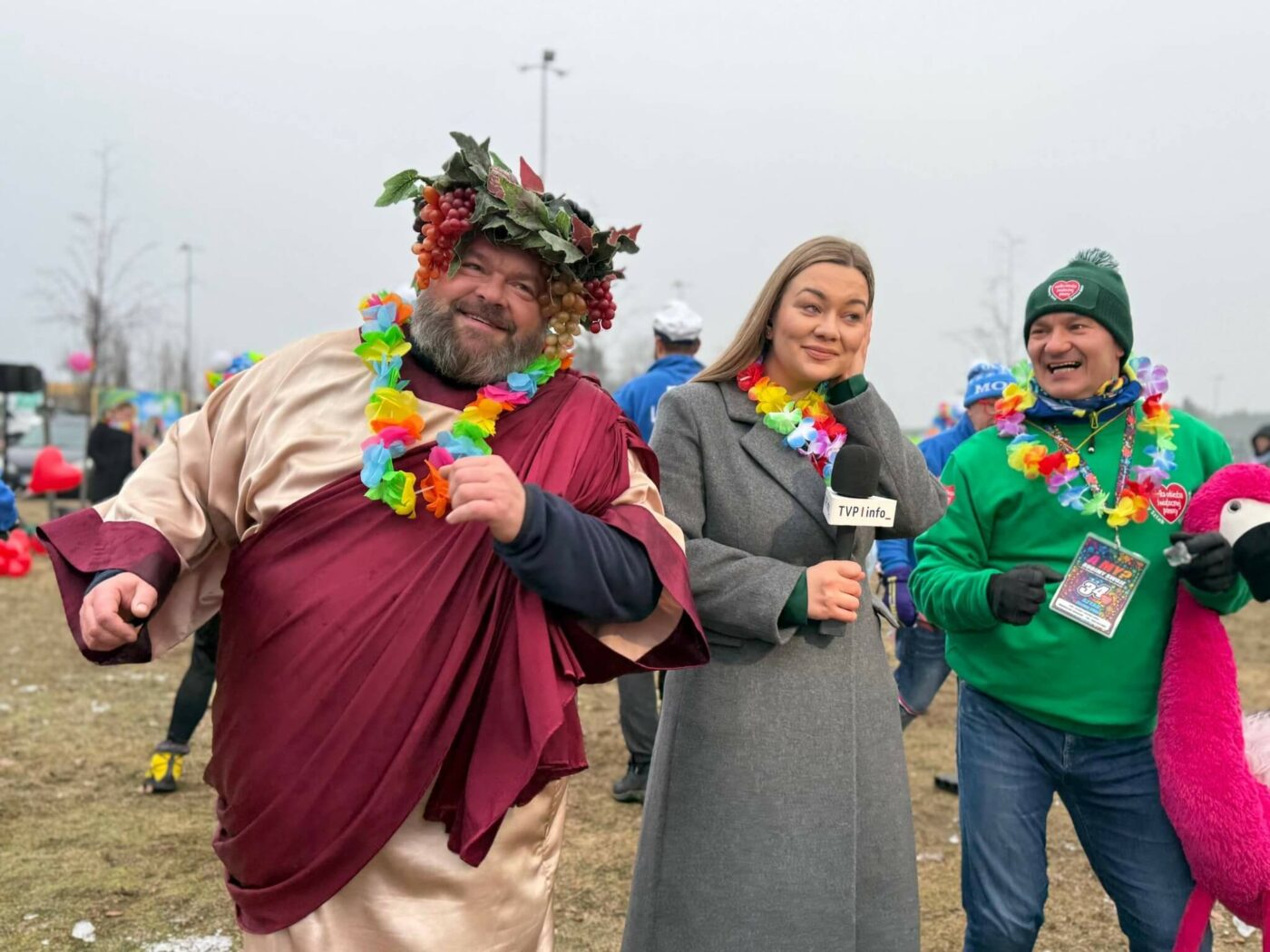 WOŚP Zielona G&oacute;ra - morsowanie CRS i bieg