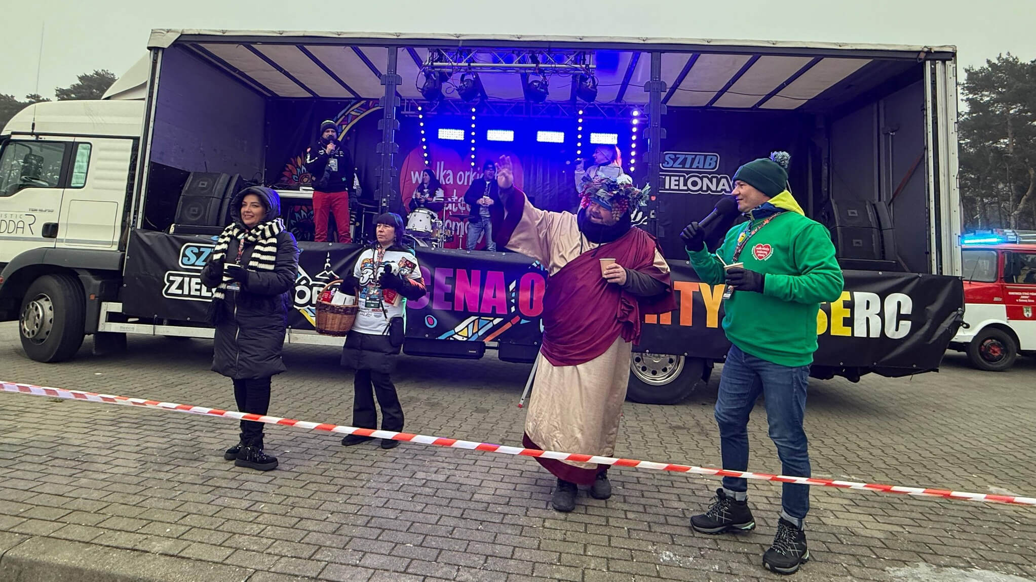 WOŚP Zielona Góra - TIR WOŚP Zielona Góra licytacje