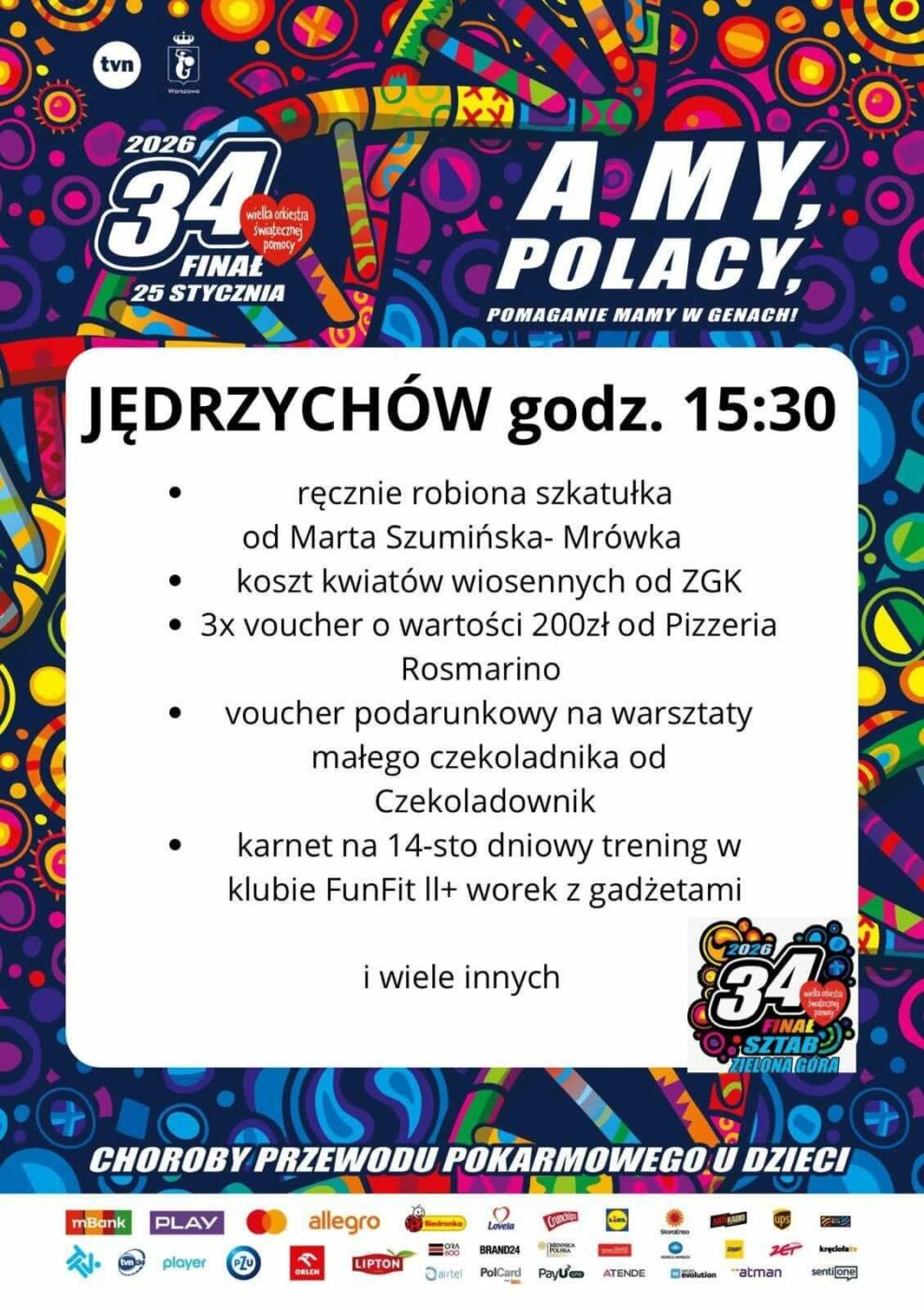 WOŚP Zielona G&oacute;ra - TIR WOŚP Zielona G&oacute;ra licytacje