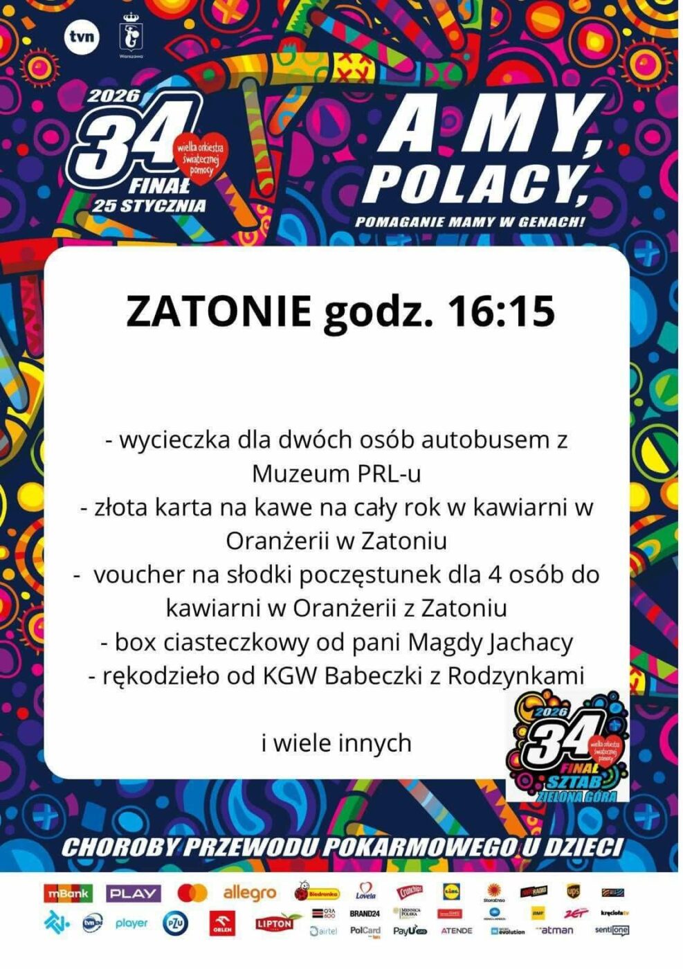 WOŚP Zielona G&oacute;ra - TIR WOŚP Zielona G&oacute;ra licytacje