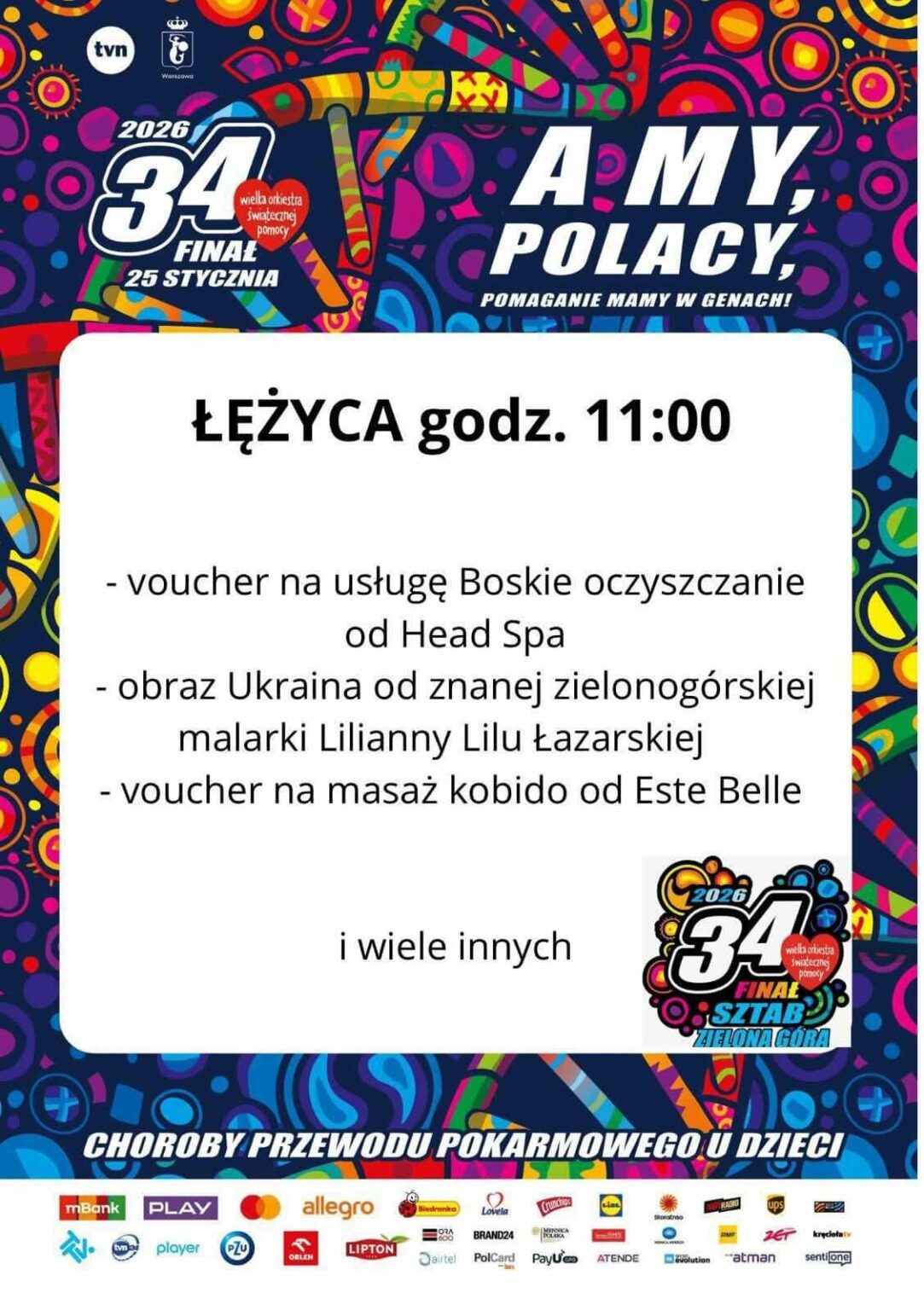 WOŚP Zielona G&oacute;ra - TIR WOŚP Zielona G&oacute;ra licytacje