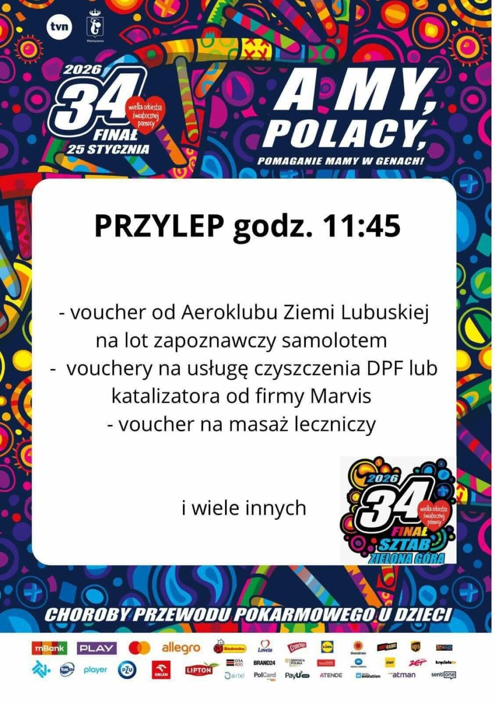 WOŚP Zielona G&oacute;ra - TIR WOŚP Zielona G&oacute;ra licytacje