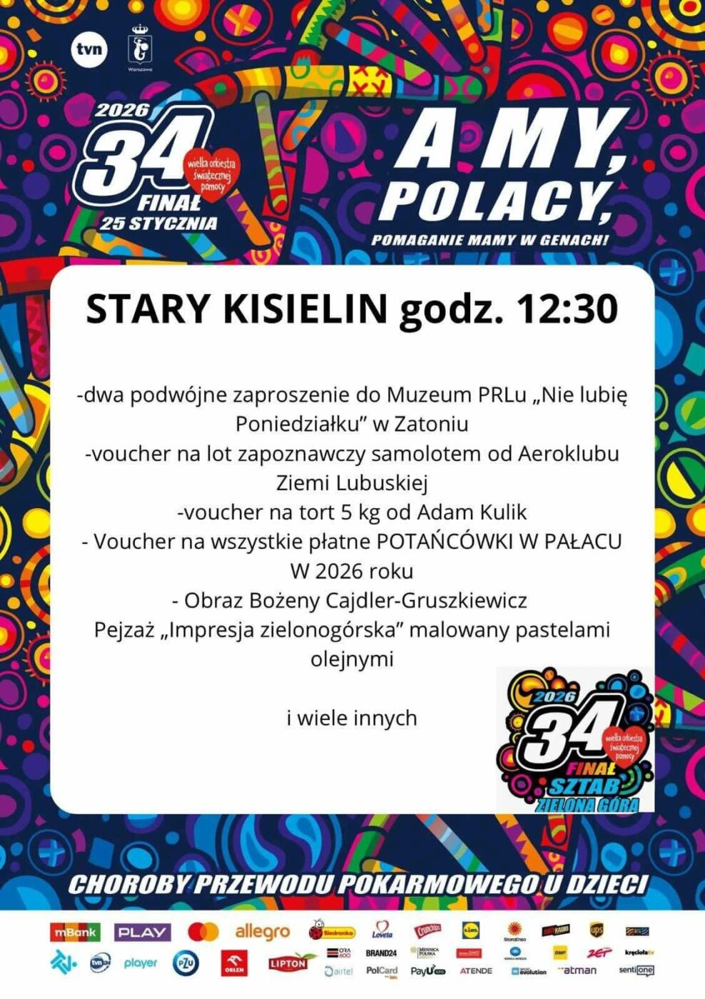 WOŚP Zielona G&oacute;ra - TIR WOŚP Zielona G&oacute;ra licytacje