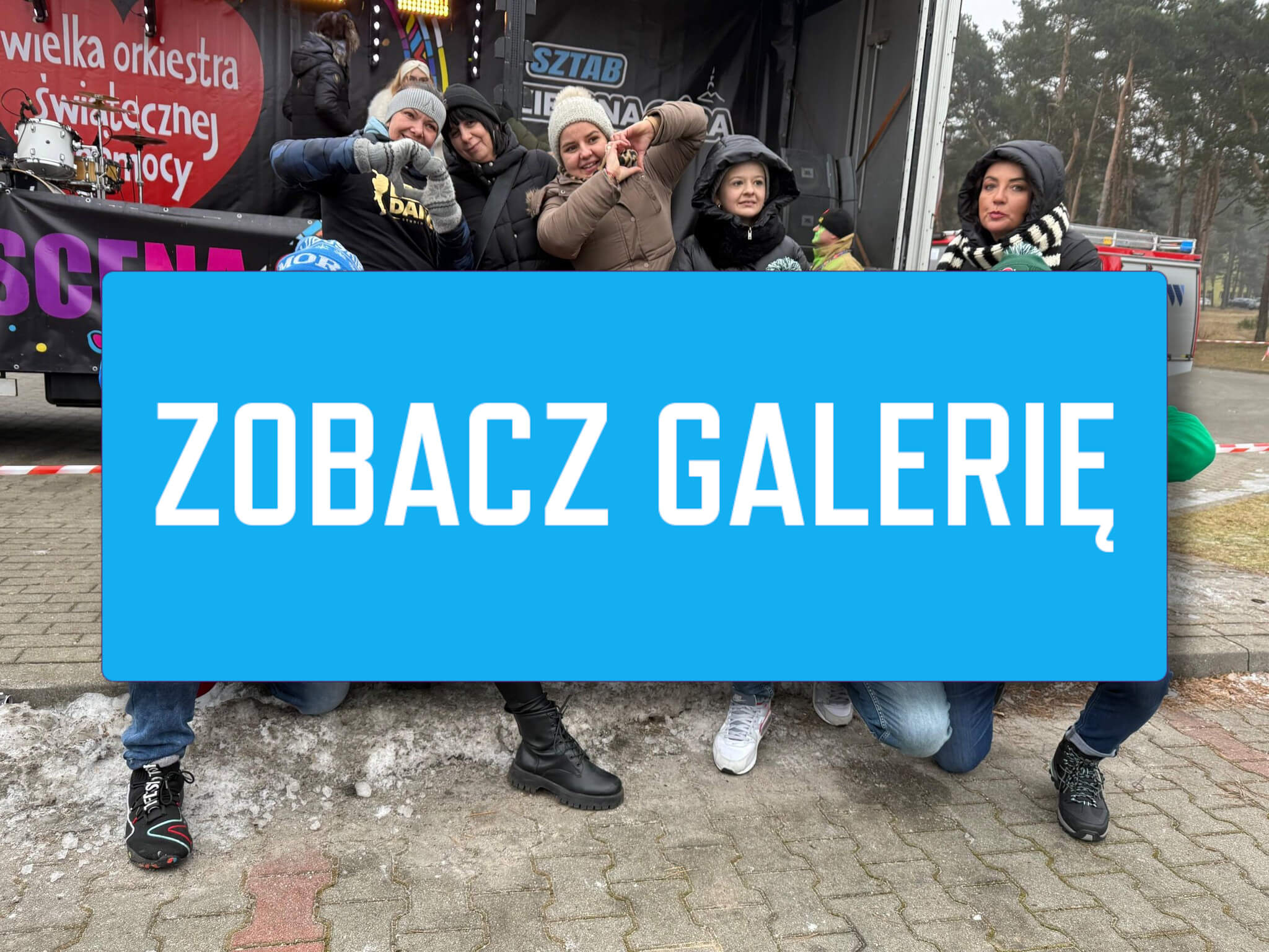 WOŚP Zielona Góra - TIR WOŚP Zielona Góra licytacje