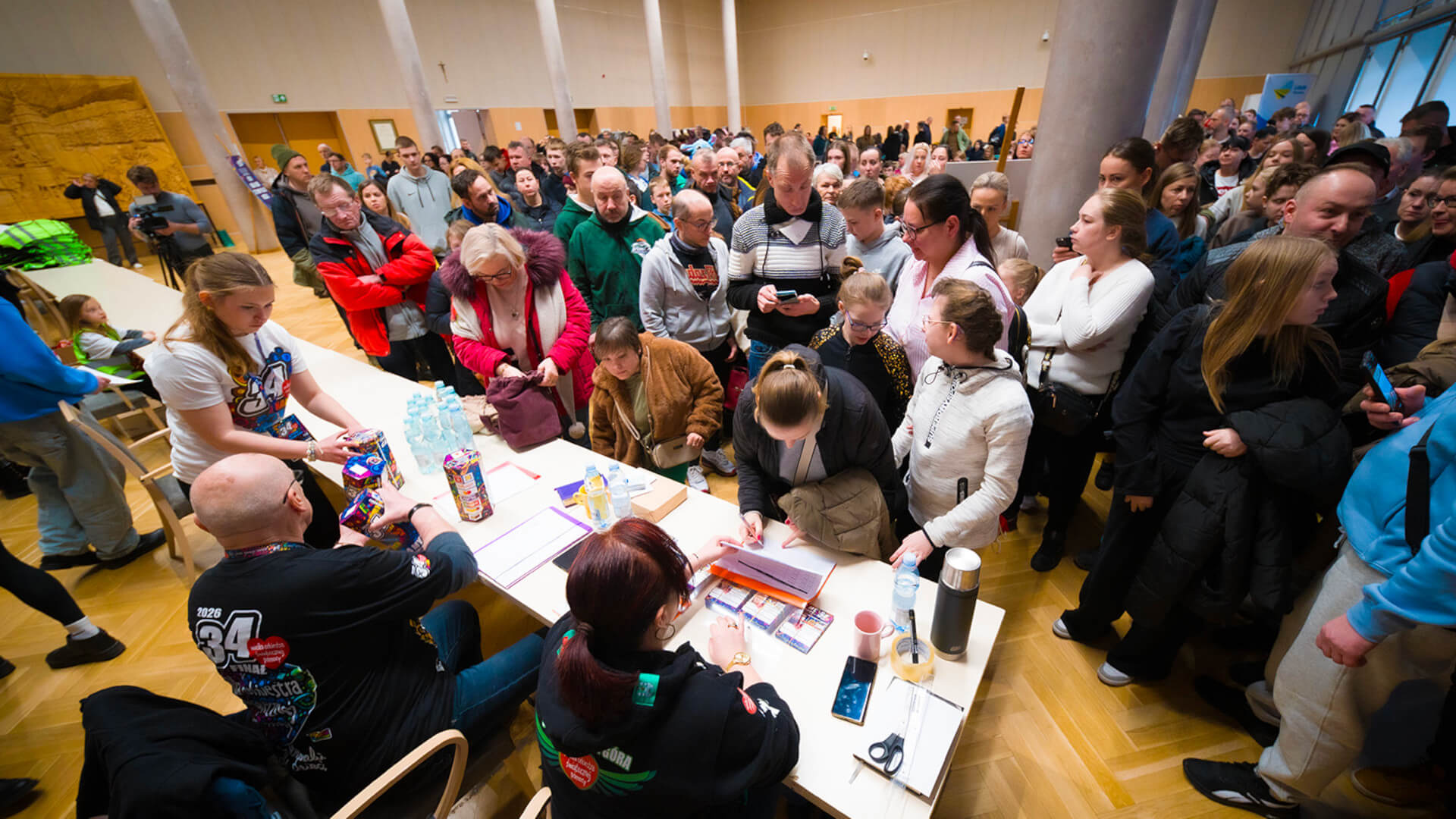 WOŚP Zielona Góra - odprawa wolontariuszy WOŚP 2026