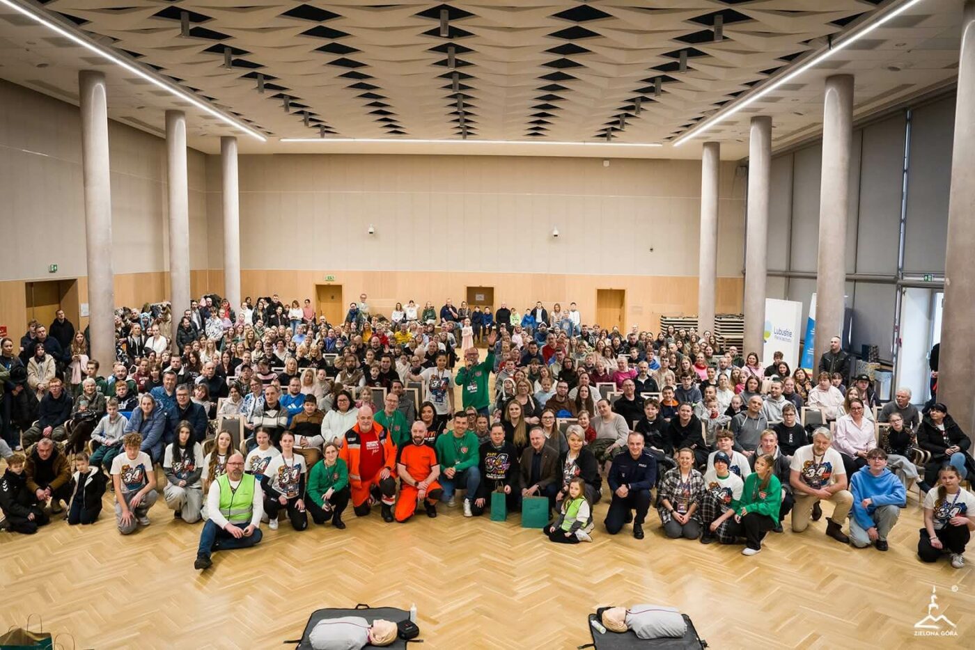 WOŚP Zielona G&oacute;ra - odprawa wolontariuszy WOŚP 2026