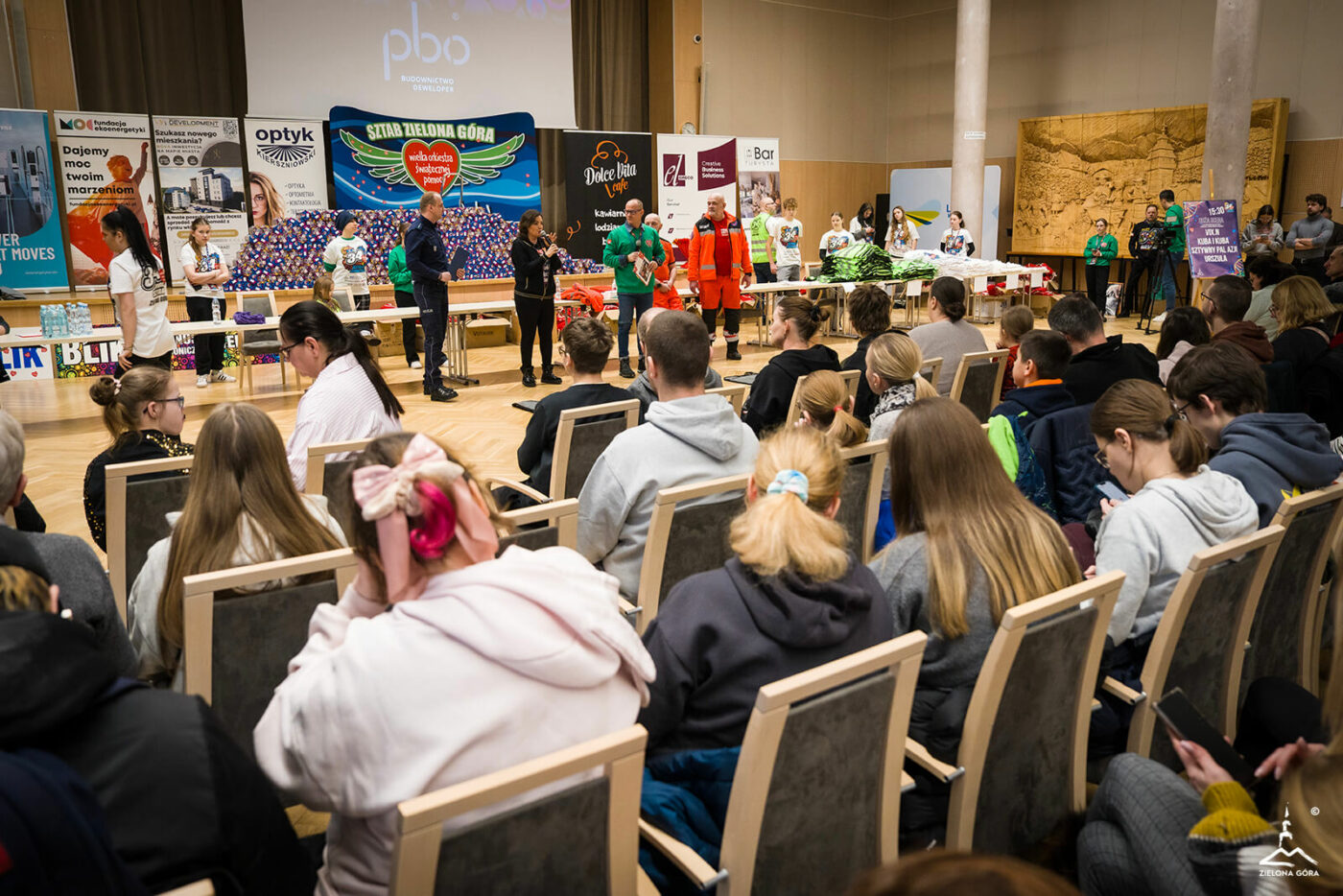 WOSPZielonaGoraWolontariusze24.01.26_3 WOŚP Zielona Góra - odprawa wolontariuszy WOŚP 2026