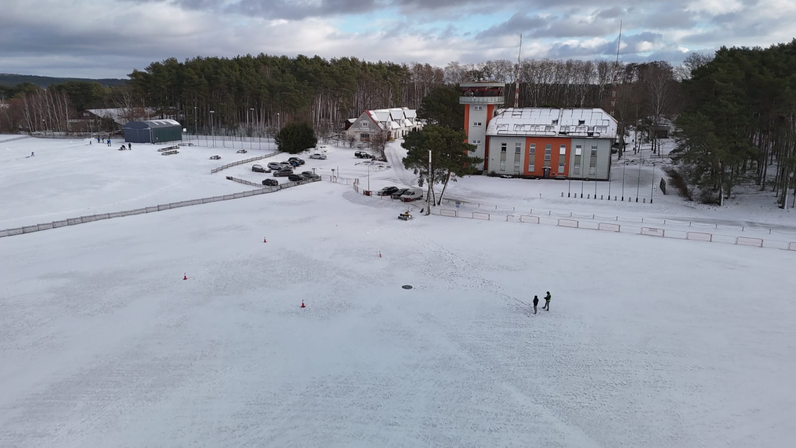 narty biegowe Zielona Góra – tor na lotnisku AZL