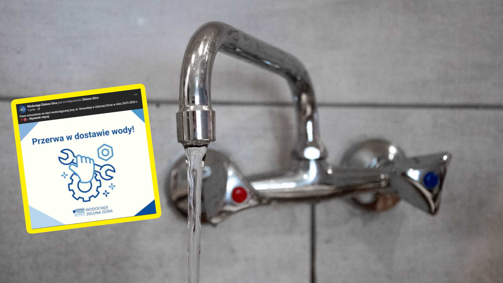 Wodociągi Zielona Góra - przerwy w dostawie wody Zielona Góra