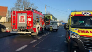 Wypadek Wschowa - Wypadek na DK12