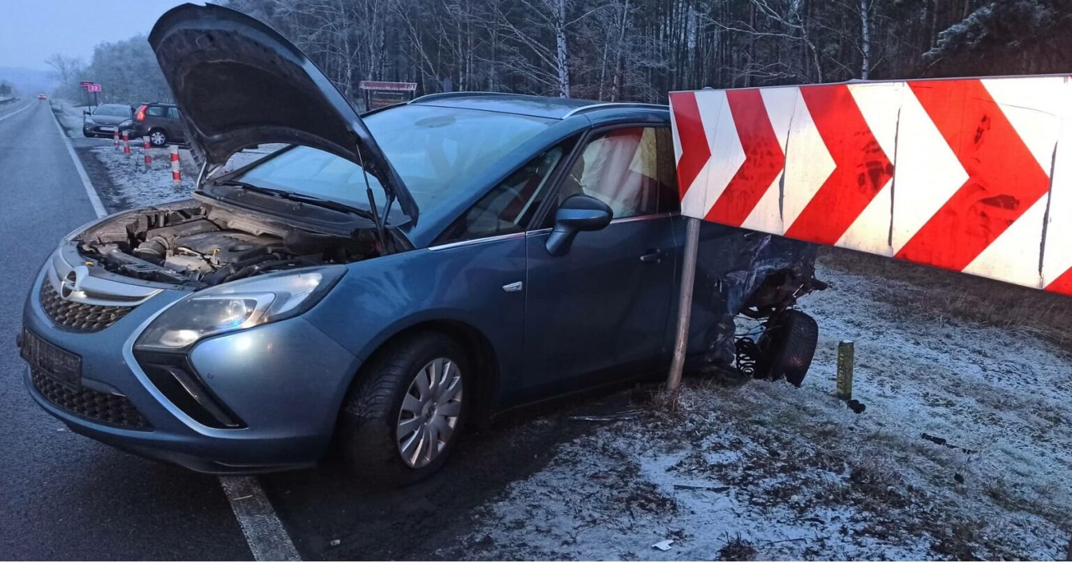 Wypadek na DK22 - Wypadek Krzeszyce